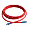 Newell Cabo USB-C para USB-C 100W 2m silicone vermelho-azul-marinho