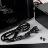Akyga AK-PC-08C Cabo de alimentação CEE 7/7 para IEC C13 10m preto