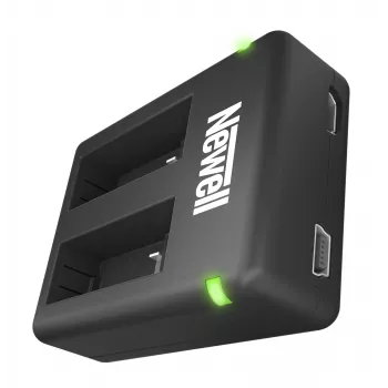 Carregador de baterias de dois canais SDC-USB Newell para baterias Insta360 CINSBAJA para Insta360 Ace / Ace Pro
