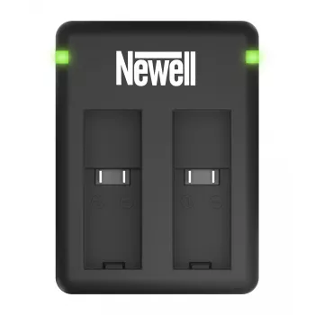 Carregador de baterias de dois canais SDC-USB Newell para baterias Insta360 CINSBAJA para Insta360 Ace / Ace Pro