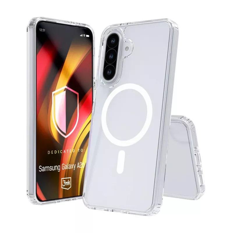 3MK PROTECTION Samsung Galaxy A26 5G - 3mk Hardy LiqForce MagCase Preto