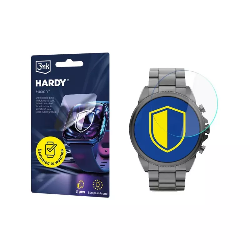 3MK PROTECTION Fossil Gen 6 44mm Hardy Fusion protetor de ecrã para relógio
