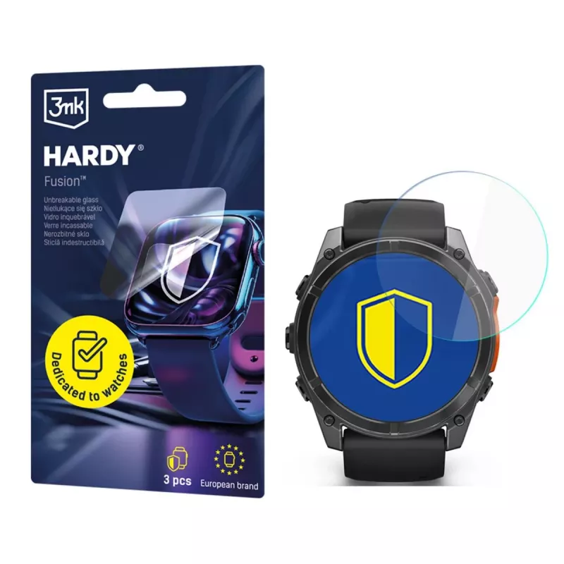 3MK PROTECTION Garmin Fenix 8 Amoled 51mm - 3mk Hardy Fusion proteção para relógio