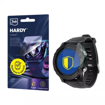 3MK PROTECTION Kruger&Matz Activity preto - 3mk Hardy Fusion proteção para relógio