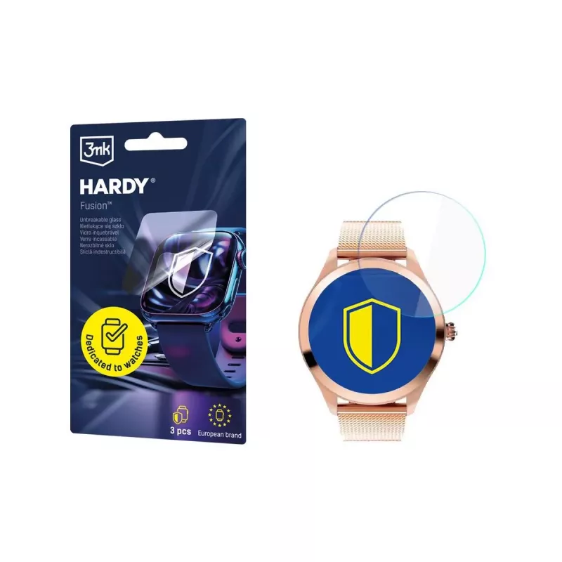 3MK PROTECTION ORO-MED Smart Lady - Proteção de relógio 3mk Hardy Fusion