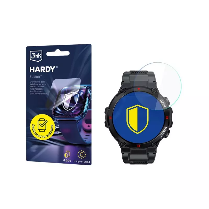 3MK PROTECTION Rubicon RNCE73 - Proteção de relógio 3mk Hardy Fusion