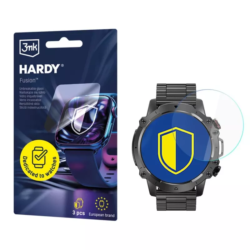 3MK PROTECTION Rubicon RNCF18 - Proteção de relógio 3mk Hardy Fusion