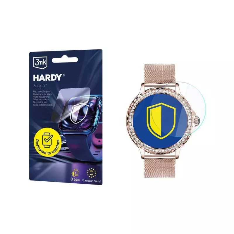 3MK PROTECTION Rubicon RNCF19 - Película protetora de ecrã 3mk Hardy Fusion para relógio