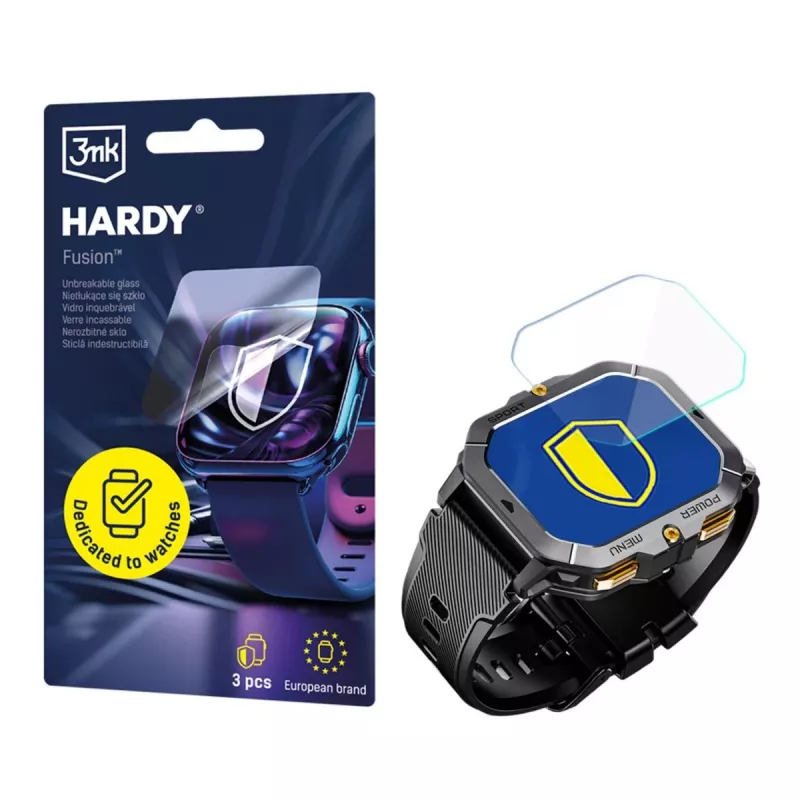 3MK PROTECTION Rubicon RNCF23 - Proteção de relógio 3mk Hardy Fusion