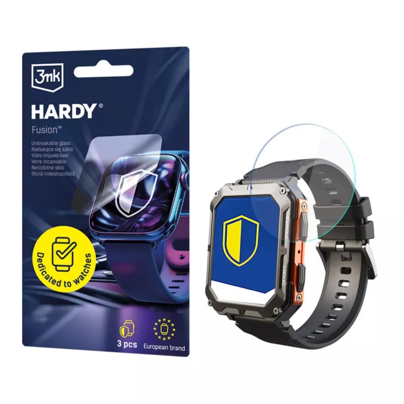 3MK PROTECTION Rubicon RNCF27 - Proteção de relógio 3mk Hardy Fusion