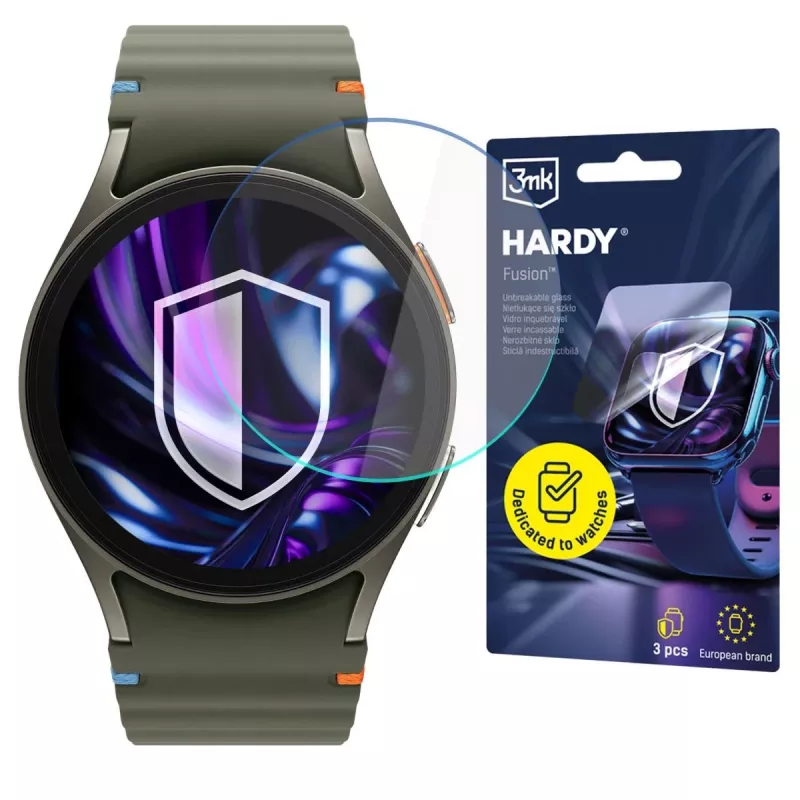 3MK PROTECTION Hardy Fusion película protetora para Samsung Galaxy Watch 7 40mm