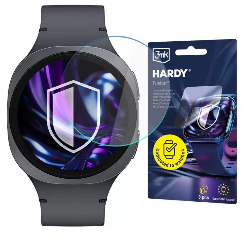 3MK PROTECTION Samsung Galaxy Watch 8 44mm/ 9 44mm - 3mk Hardy Fusion proteção para relógio