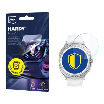 3MK PROTECTION Samsung Galaxy Watch 6 Classic 47mm Hardy Fusion protetor de ecrã em vidro híbrido