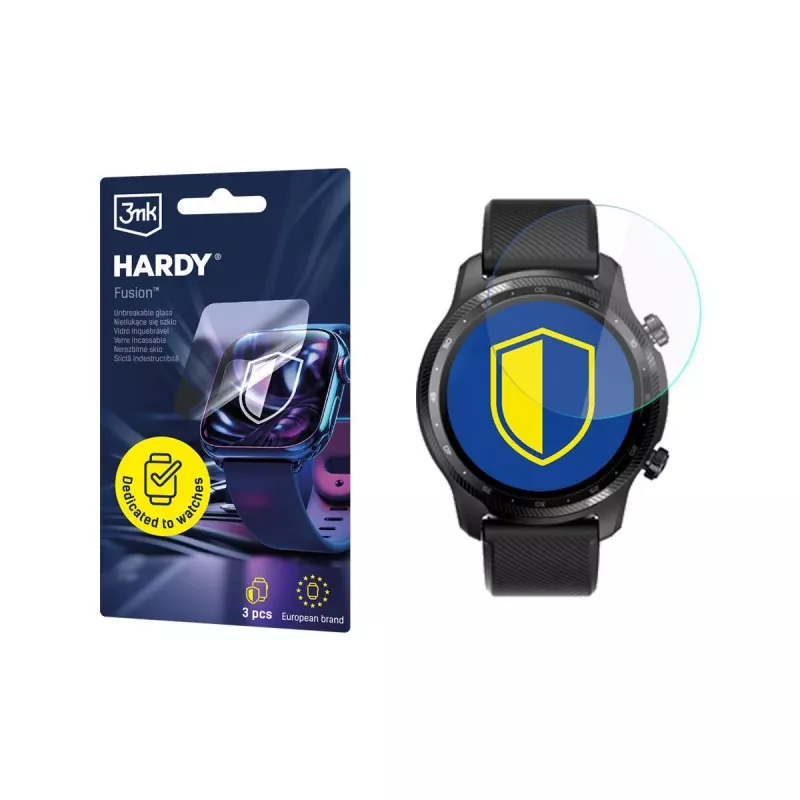 3MK PROTECTION TicWatch Pro 3 Ultra - 3mk Hardy Fusion proteção para relógio