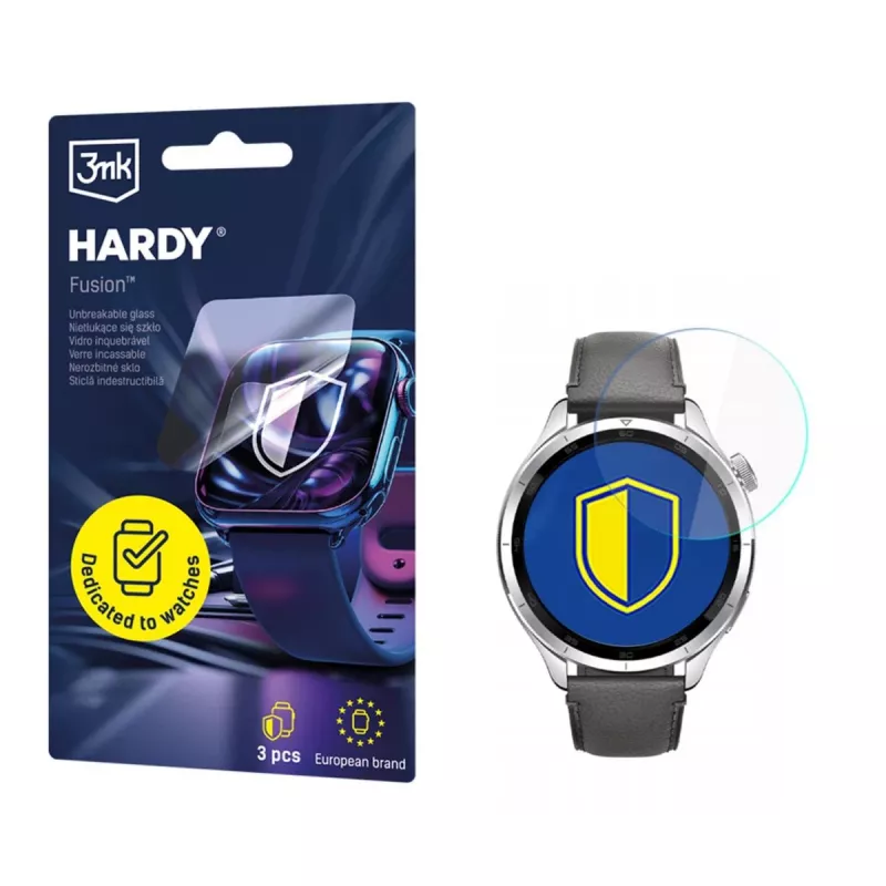 3MK PROTECTION Xiaomi Watch S4 - Proteção de relógio 3mk Hardy Fusion