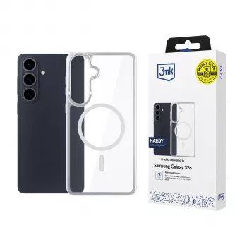 3MK PROTECTION Samsung Galaxy S26 - 3mk Hardy LiqForce MagCase preto