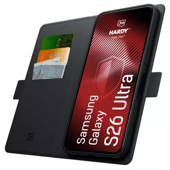 3MK PROTECTION Samsung Galaxy S26 Ultra - Capa 3mk Hardy Foldy preta