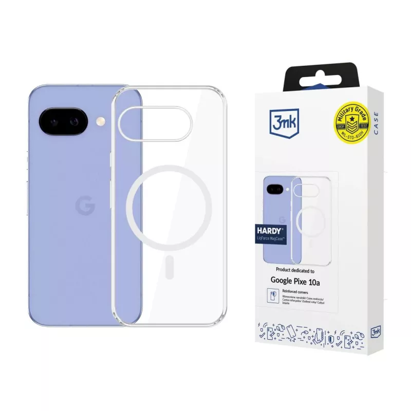 3MK PROTECTION Google Pixel 10A - Capa 3mk Hardy LiqForce MagCase