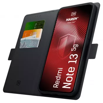 3MK PROTECTION Redmi Note 13 5G Hardy Foldy Case - Preto