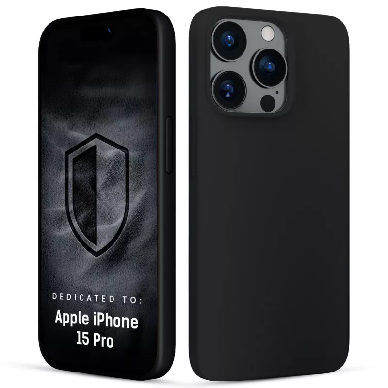 3MK PROTECTION Apple iPhone 15 Pro - Capa 3mk Hardy Mellow preta