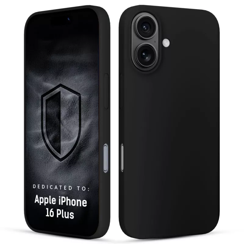 3MK PROTECTION Apple iPhone 16 Plus - Capa 3mk Hardy Mellow preta