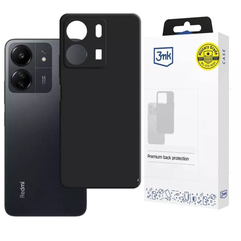 3MK PROTECTION Poco C65 - Capa 3mk Hardy Mellow preta