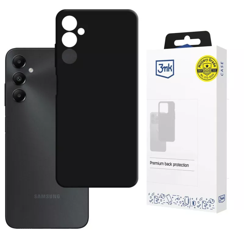 3MK PROTECTION Samsung Galaxy A05s - Capa 3mk Hardy Mellow preta
