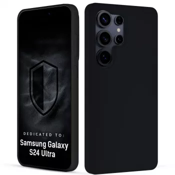 3MK PROTECTION Samsung Galaxy S24 Ultra - Capa 3mk Hardy Mellow preta