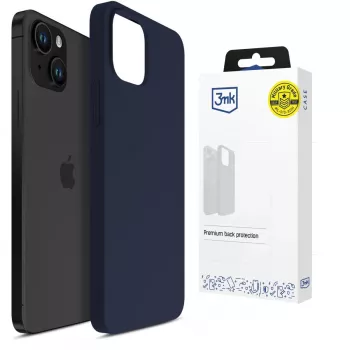 3MK PROTECTION Apple iPhone 15 Plus - Capa 3mk Hardy Mellow azul-escuro