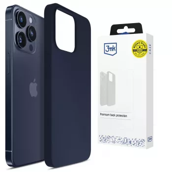 3MK PROTECTION Apple iPhone 16 Pro - Capa 3mk Hardy Mellow azul-escuro