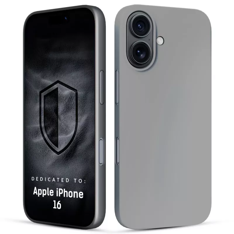 3MK PROTECTION Apple iPhone 16 - Capa 3mk Hardy Mellow cinzento