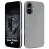3MK Hardy Mellow capa para Apple iPhone 17, cinzento