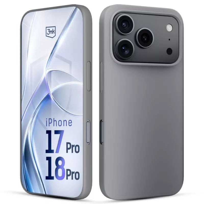 3MK PROTECTION Apple iPhone 17 Pro - Capa 3mk Hardy Mellow cinzento