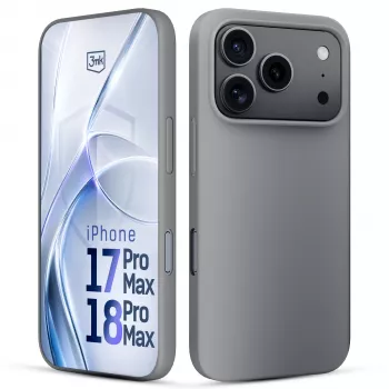 3MK PROTECTION Apple iPhone 17 Pro Max Capa Hardy Mellow cinzento