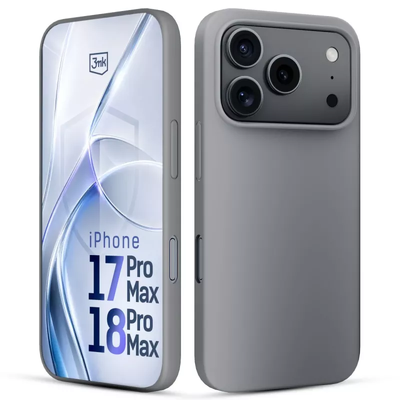 3MK PROTECTION Apple iPhone 17 Pro Max Capa Hardy Mellow cinzento
