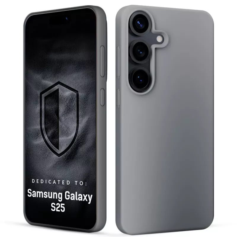 3MK PROTECTION Samsung Galaxy S25 - Capa 3mk Hardy Mellow cinzento