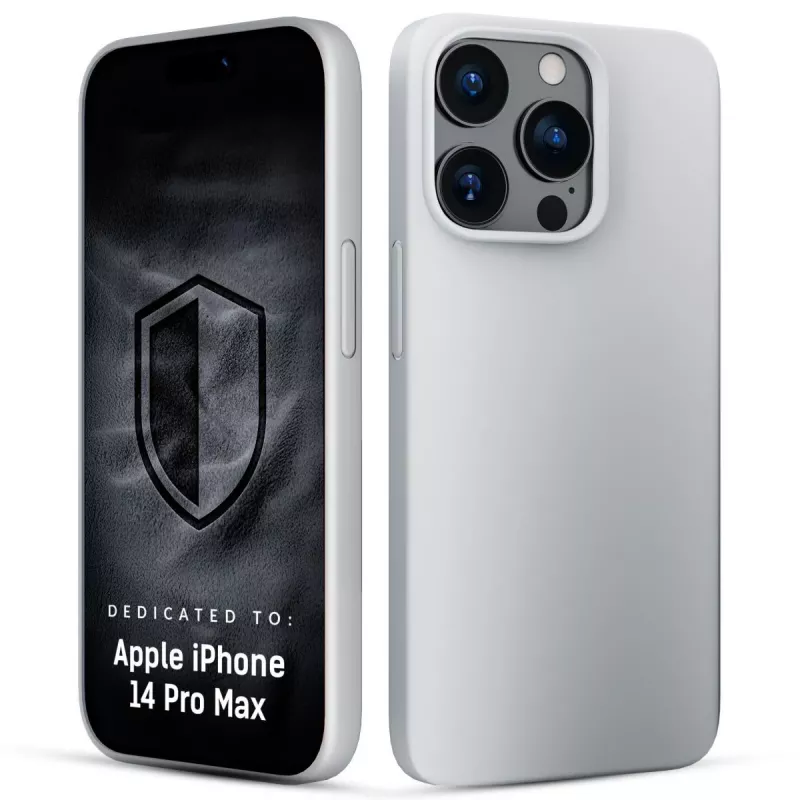3MK PROTECTION Apple iPhone 14 Pro Max Capa Hardy Mellow MagCase branco