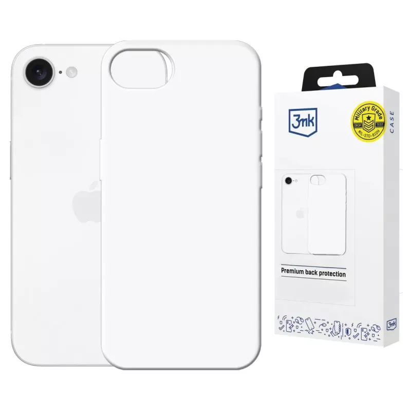 3MK PROTECTION Apple iPhone 16E/ iPhone 17E - Capa 3mk Hardy Mellow MagCase branco