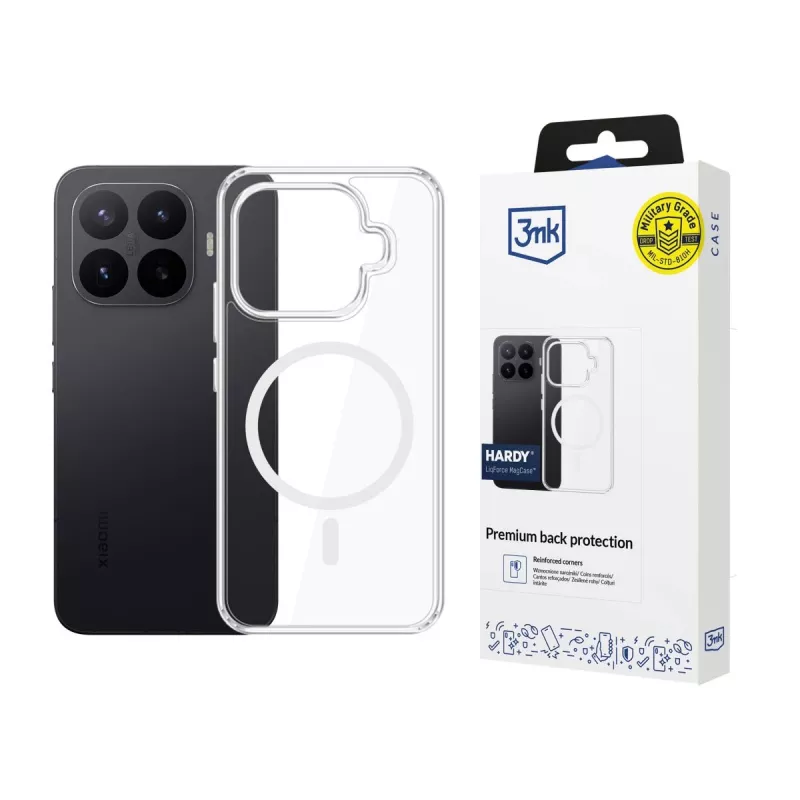 3MK PROTECTION Xiaomi 17T Pro - Capa 3mk Hardy LiqForce MagCase