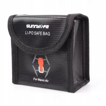 SUNNYLIFE estojo à prova de fogo para 2 baterias DJI Mavic Air