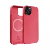 Crong Color Cover capa magnética para iPhone 15 Plus MagSafe (rosa)