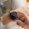 Crong Liquid Bracelete para Apple Watch 38/40/41/42 mm (Laranja)
