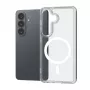 Crong Hybrid Clear Capa Magnética com MagSafe para Samsung Galaxy S26+ (Transparente)