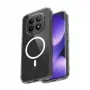 Crong Hybrid Clear Magnetic Capa para Xiaomi Redmi Note 15 Pro 5G, Transparente