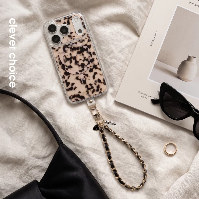Crong Phone Charm - porta-telemóvel (Black Twist)