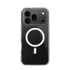 Crong Hybrid Clear Magnetic Capa para Honor 600 Pro 5G, compatível com MagSafe, Transparente