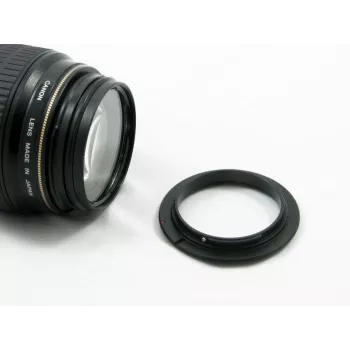 JJC Adaptador de anel macro invertido para câmaras Pentax K-Bajonett - 49mm