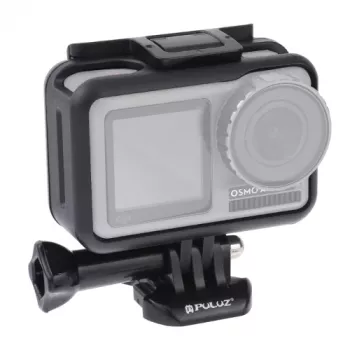 PULUZ Suporte de armação com capa protetora para DJI Osmo Action - Preto (PU338B)