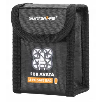 SUNNYLIFE Bolsa de proteção para bateria para DJI Avata Intelligent Flight Battery - Preto