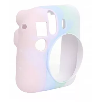 LOVEINSTANT Capa de silicone para Fujifilm Instax Mini 12 - cores pastel
